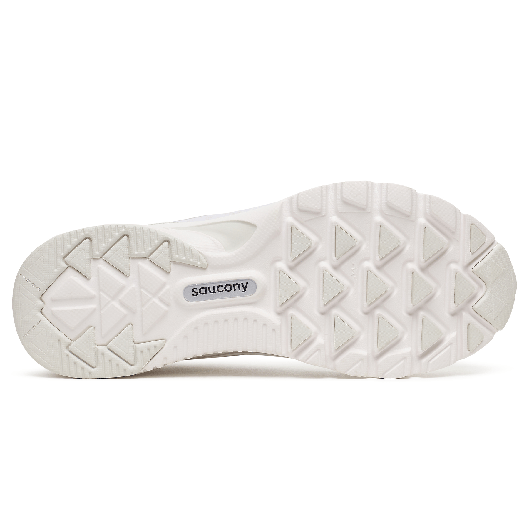 Saucony Kinvara 1 'Ivory Silver' — UK 1 — Lifestyle View