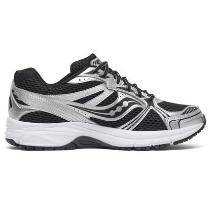 Saucony Grid Legacy 'Silver Black' — UK 1 — Side View