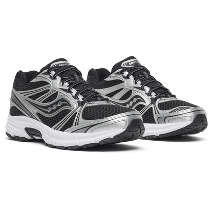 Saucony Grid Legacy 'Silver Black' — UK 1 — Back View