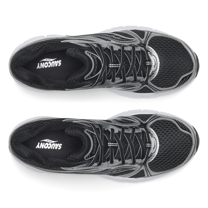 Saucony Grid Legacy 'Silver Black' — UK 1 — Detail View