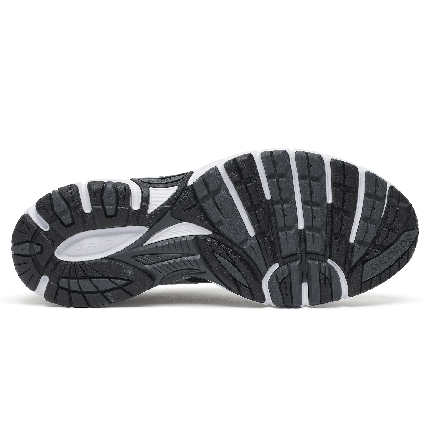 Saucony Grid Legacy 'Silver Black' — UK 1 — Lifestyle View