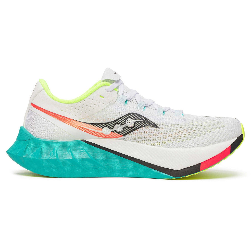 Saucony Endorphin Pro 4 'White Mutant' — UK 1 — Side View