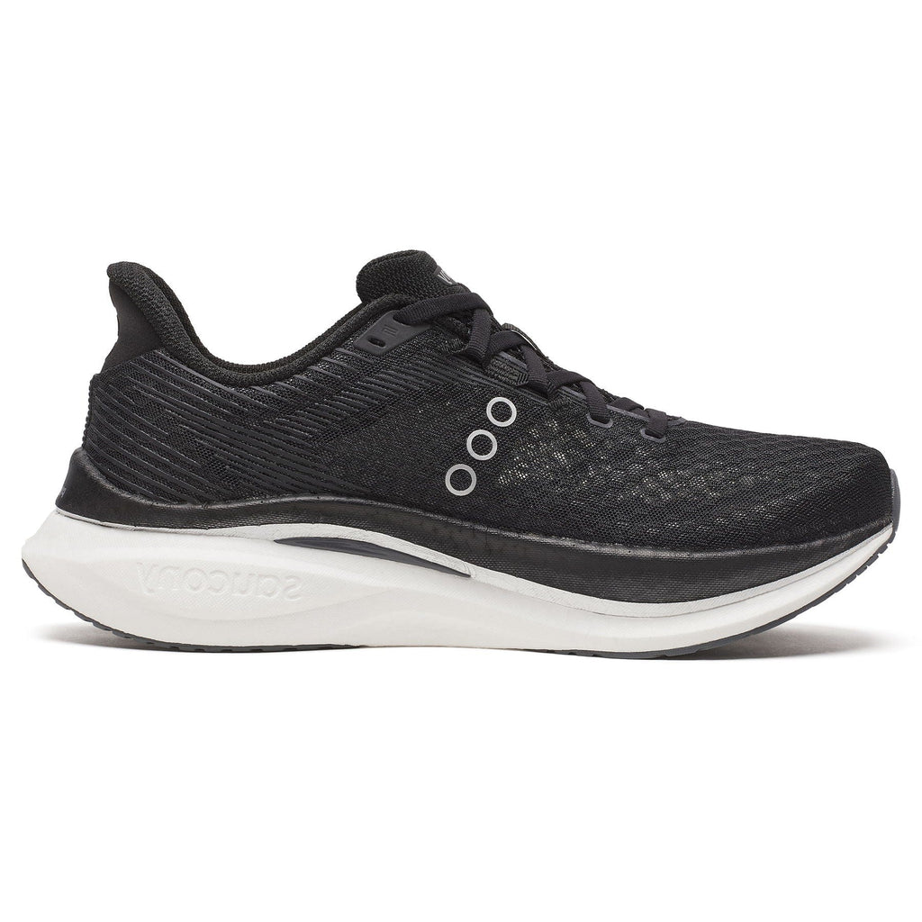 Saucony Endorphin Speed 5 'Black White' — UK 1 — Side View