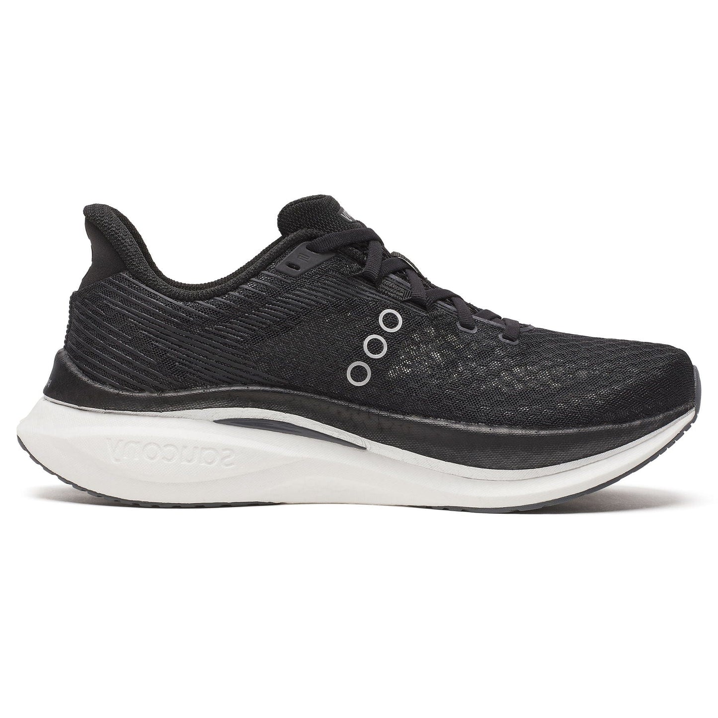 Saucony Endorphin Speed 5 'Black White' — UK 1 — Side View