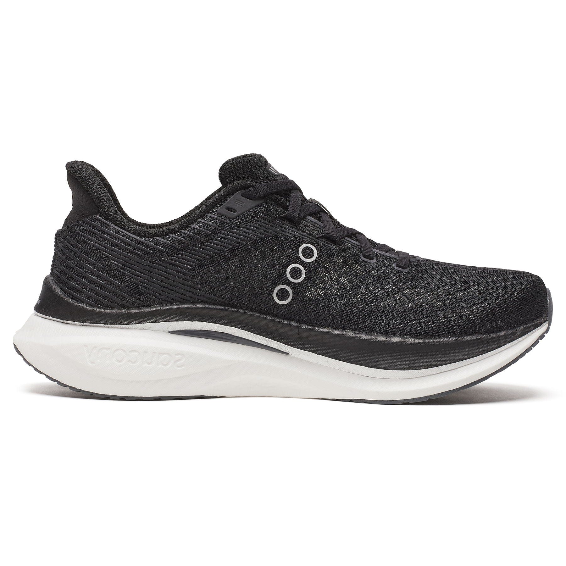 Saucony Endorphin Speed 5 'Black White' — UK 1 — Side View