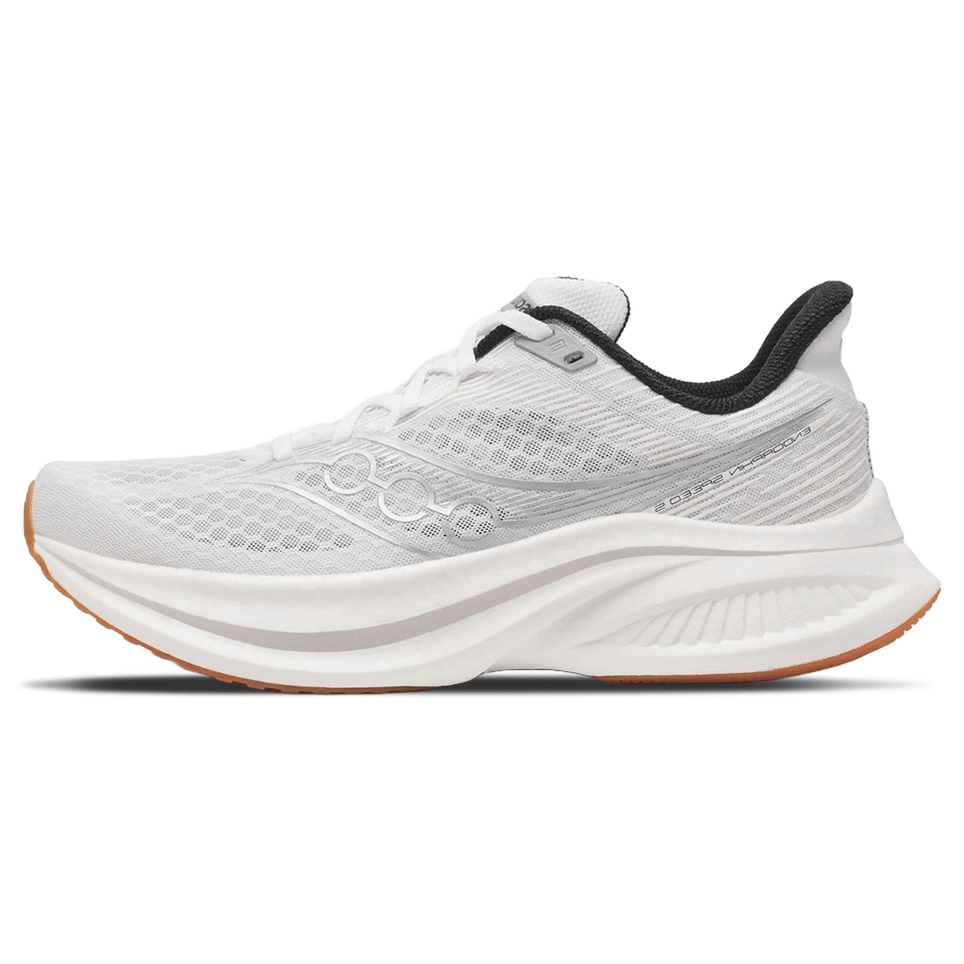 Saucony Endorphin Speed 5 'White Gum' — UK 1 — Front View