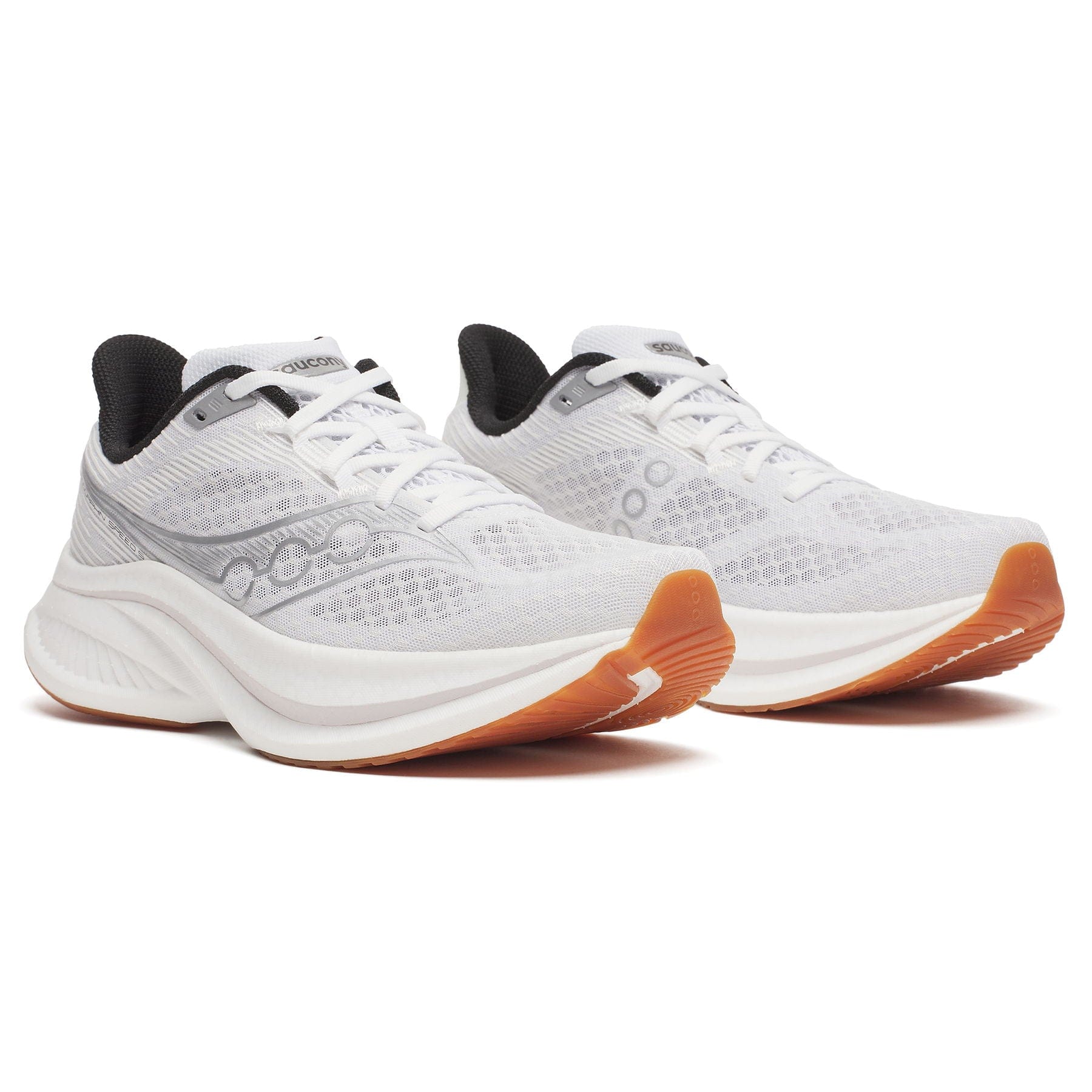 Saucony Endorphin Speed 5 'White Gum' — UK 1 — Back View
