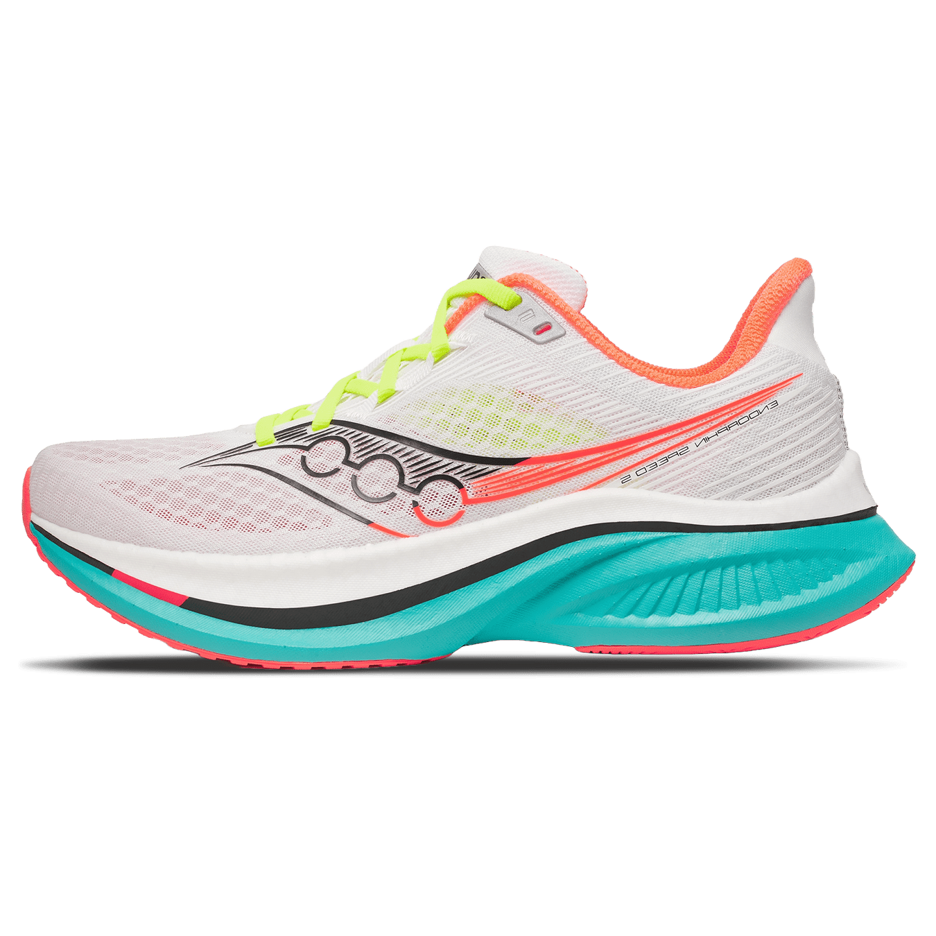 Saucony Endorphin Speed 5 'White Mutant' — UK 1 — Front View