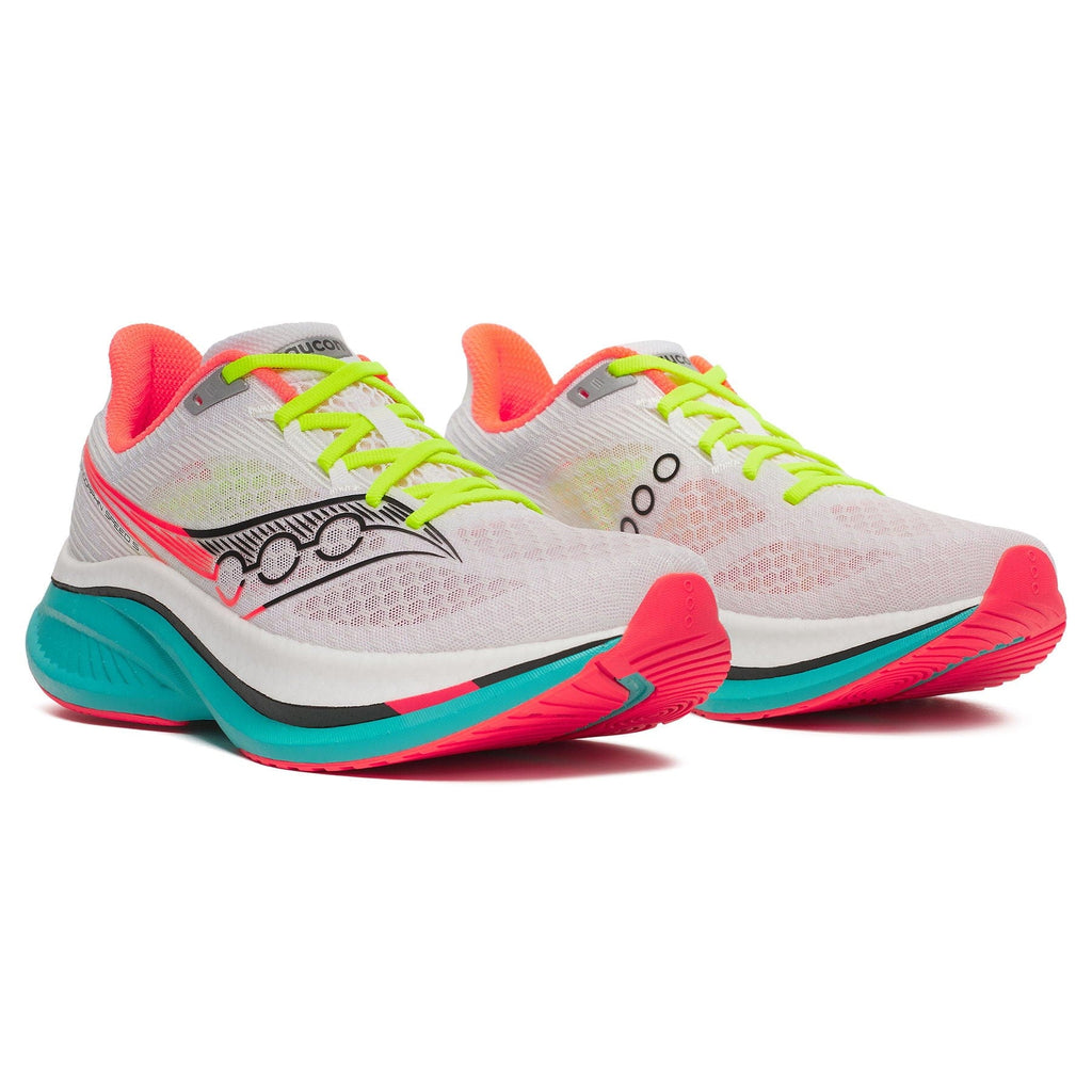 Saucony Endorphin Speed 5 'White Mutant' — UK 1 — Back View