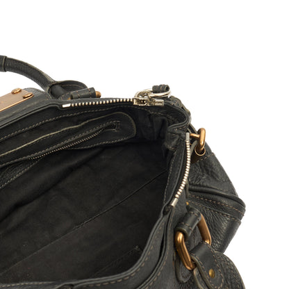 Chloe Top Handle Paddington - Small in Grey, Calfskin Leather — Alternate View 7