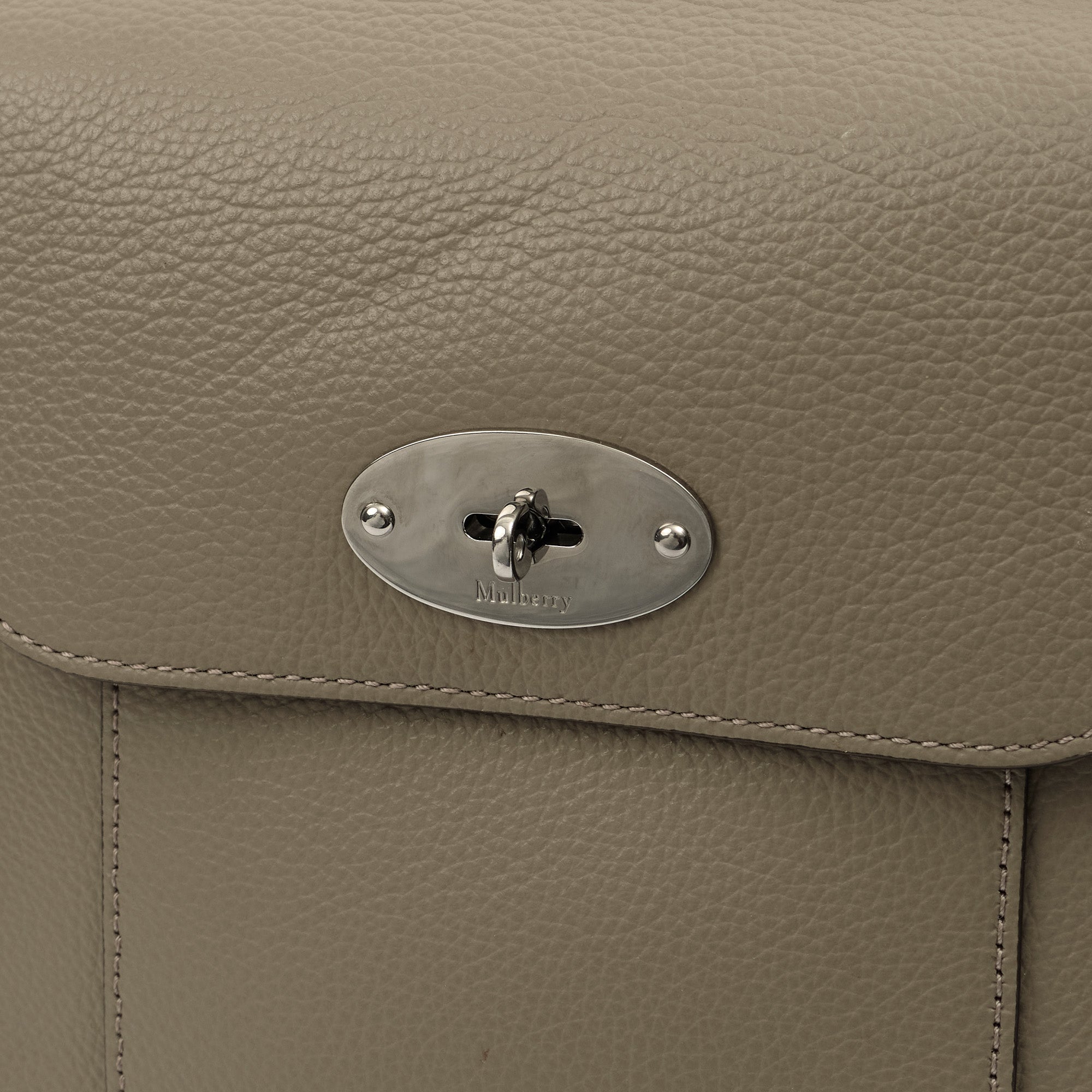 Mulberry Cross Body Antony - Small in Solid Grey, Calfskin Leather — Lifestyle View