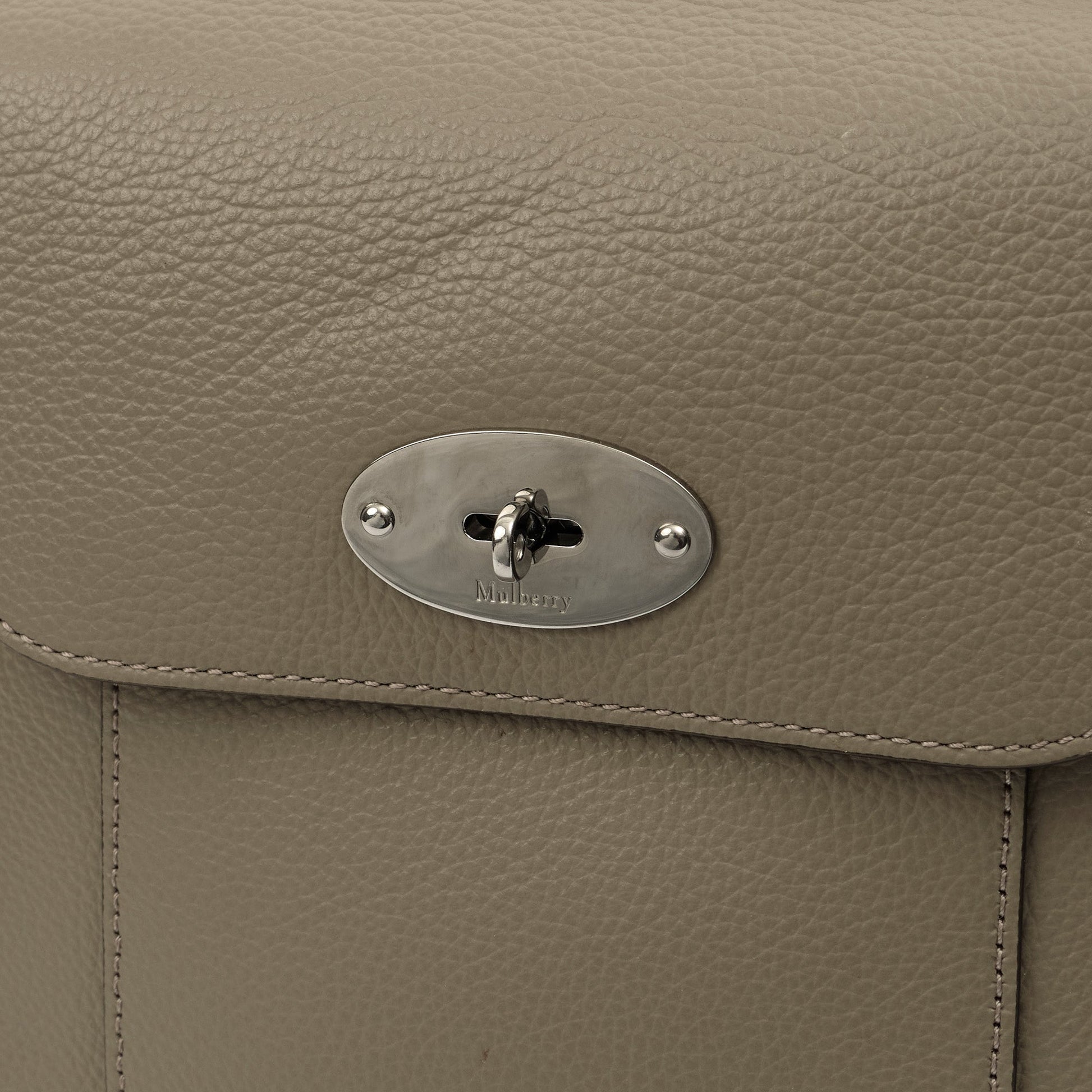 Mulberry Cross Body Antony - Small in Solid Grey, Calfskin Leather — Alternate View 12