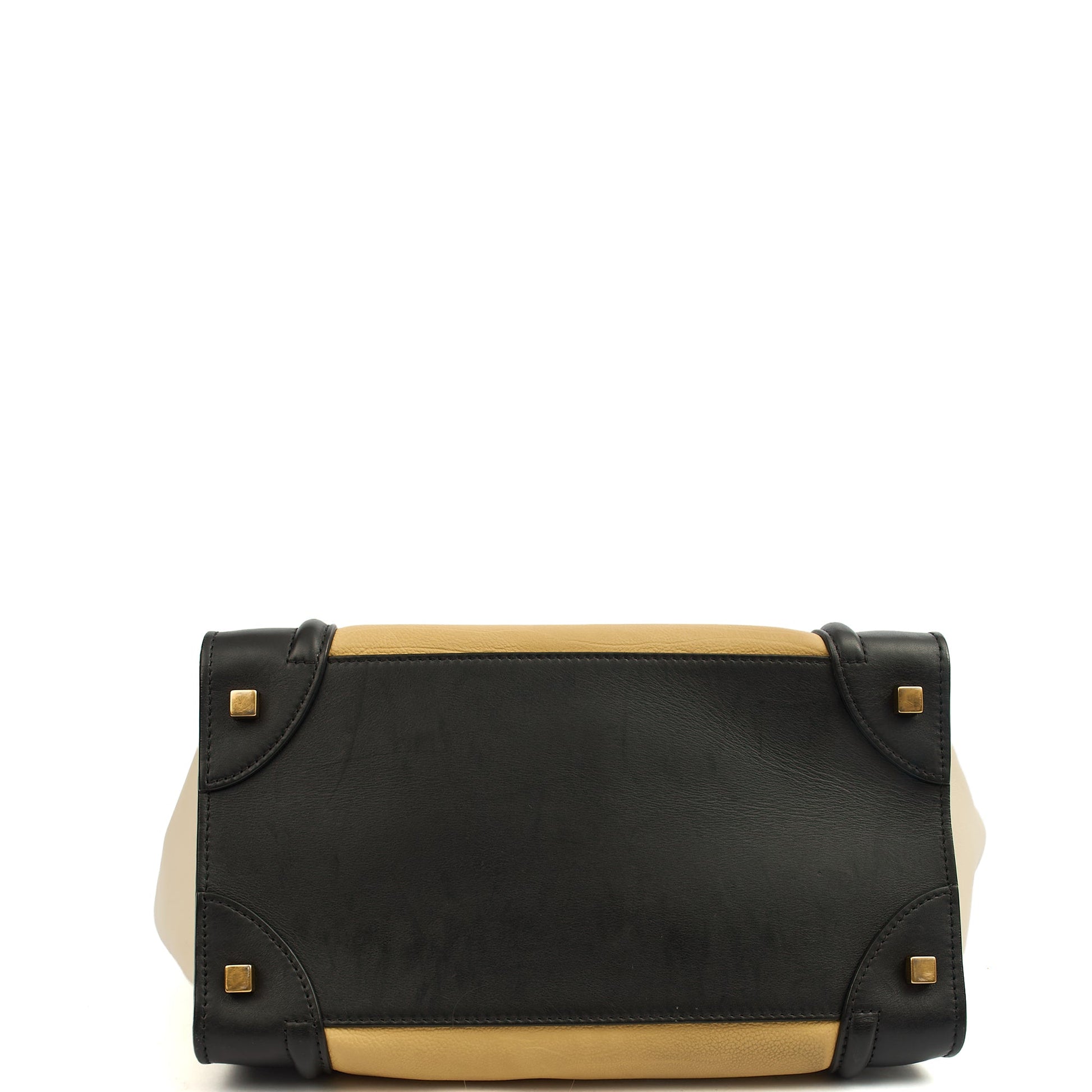 Celine Tote Luggage - Medium in Tricolour , Box Calfskin — Detail View