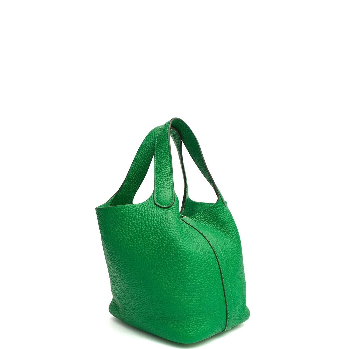 Hermes Picotin 18 in Bambou, Clemence Leather — Alternate View 18