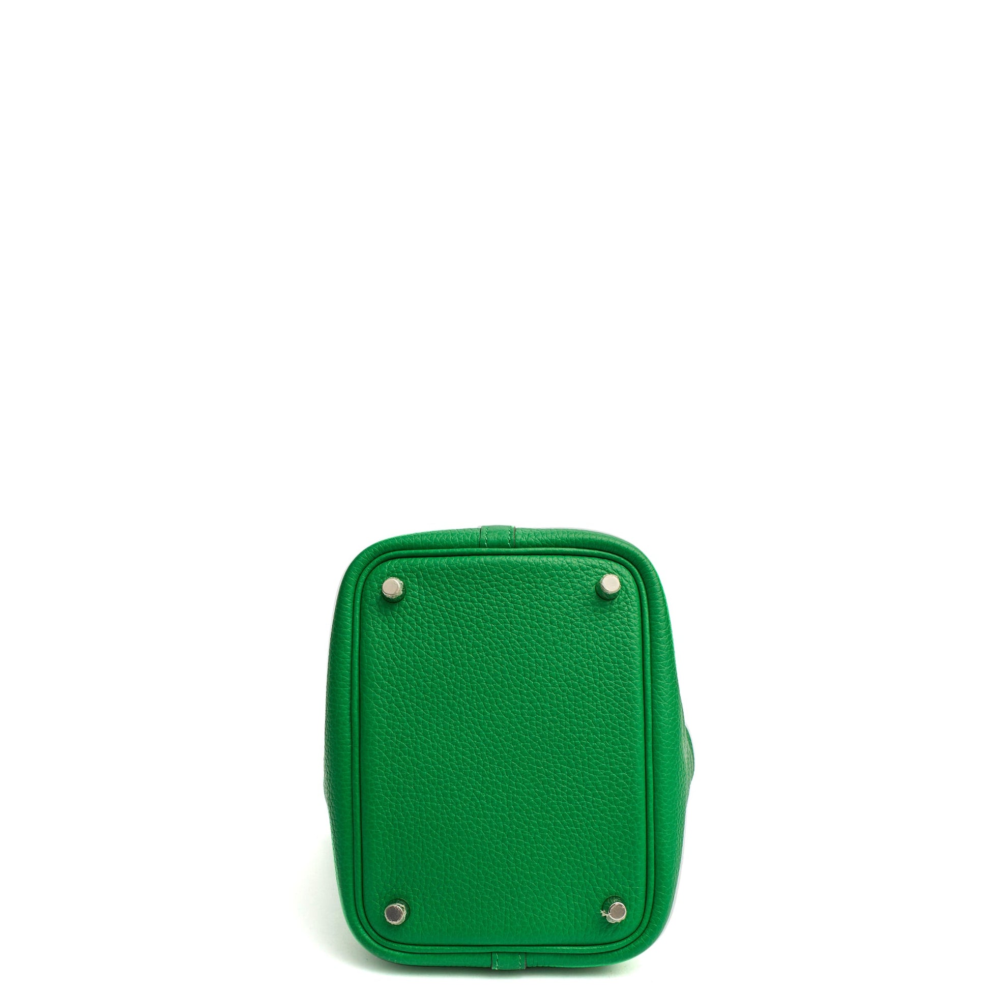 Hermes Picotin 18 in Bambou, Clemence Leather — Alternate View 20