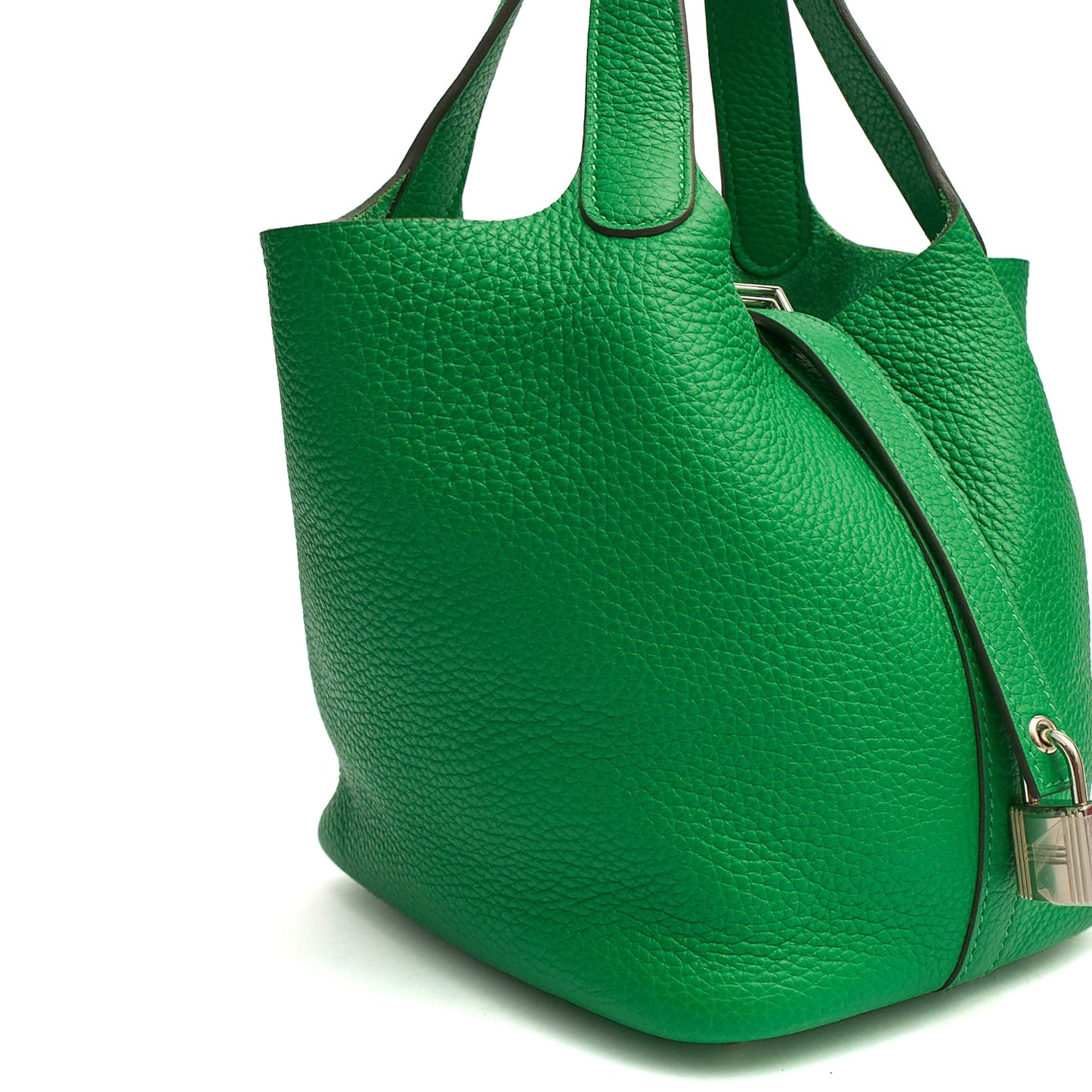 Hermes Picotin 18 in Bambou, Clemence Leather — Alternate View 23