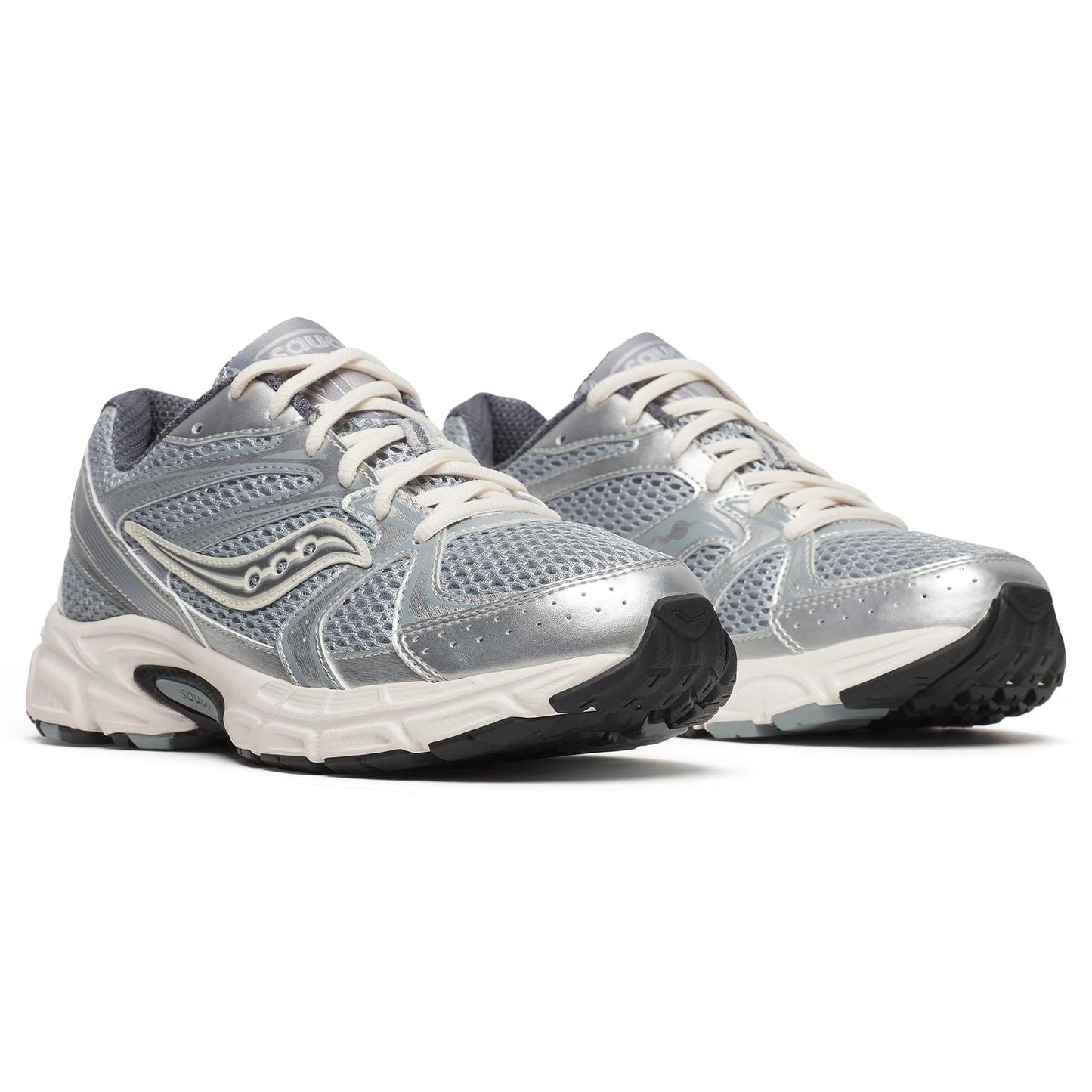 Saucony Ride Millennium Wmns 'Silver Cream' — UK 2.5 | EU 35.5 | US 5 — Back View