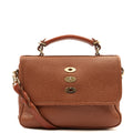 Mulberry Cross Body Bryn in Oak, Calfskin Leather — Front View