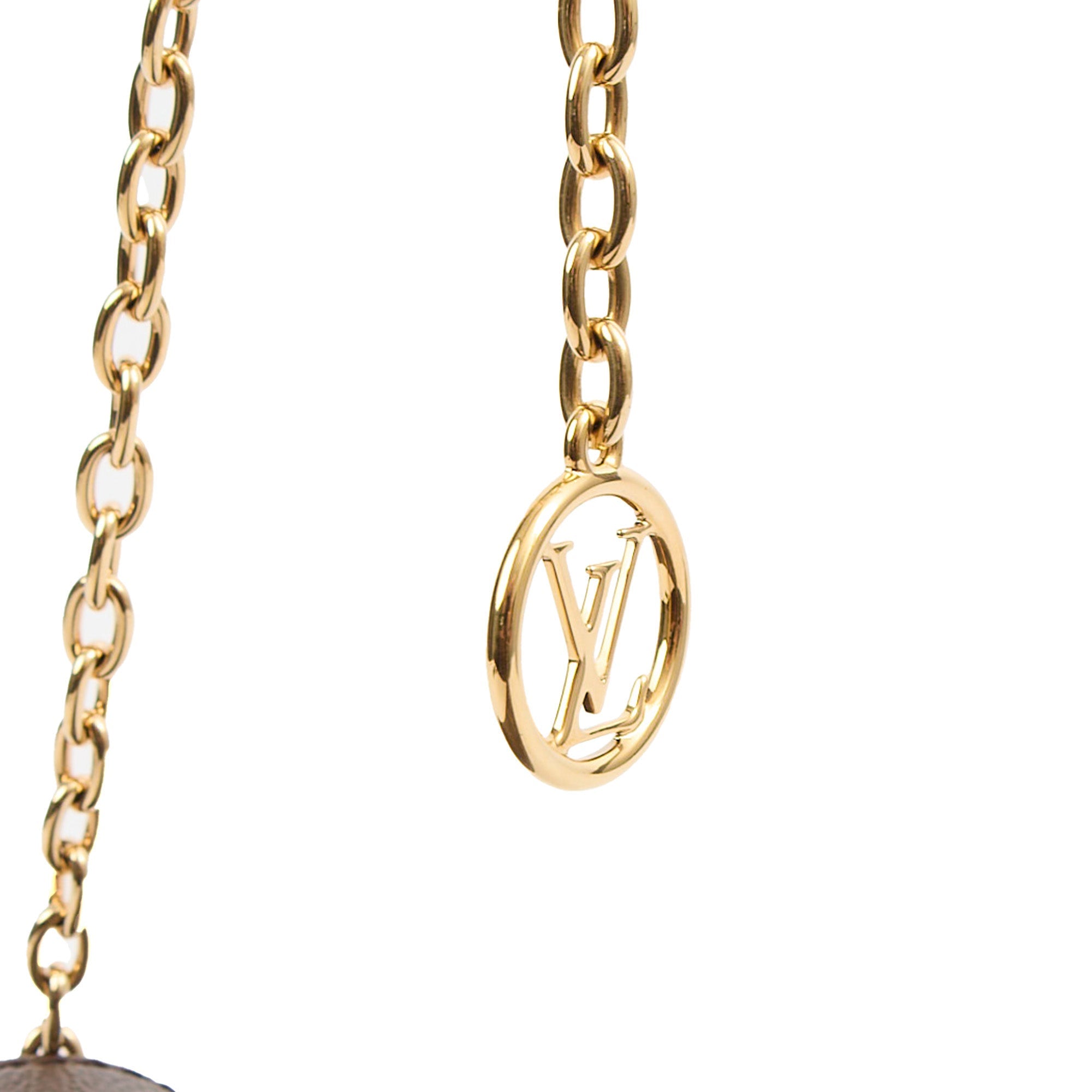 Louis Vuitton Cross Body Lily Wallet on Chain in Monogram, Canvas — Alternate View 7