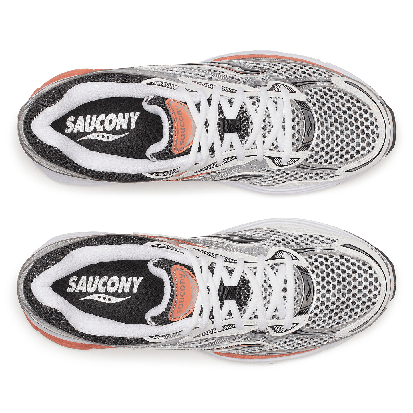 Saucony Progrid Omni 9 OG 'Silver Orange' — UK 1 — Detail View