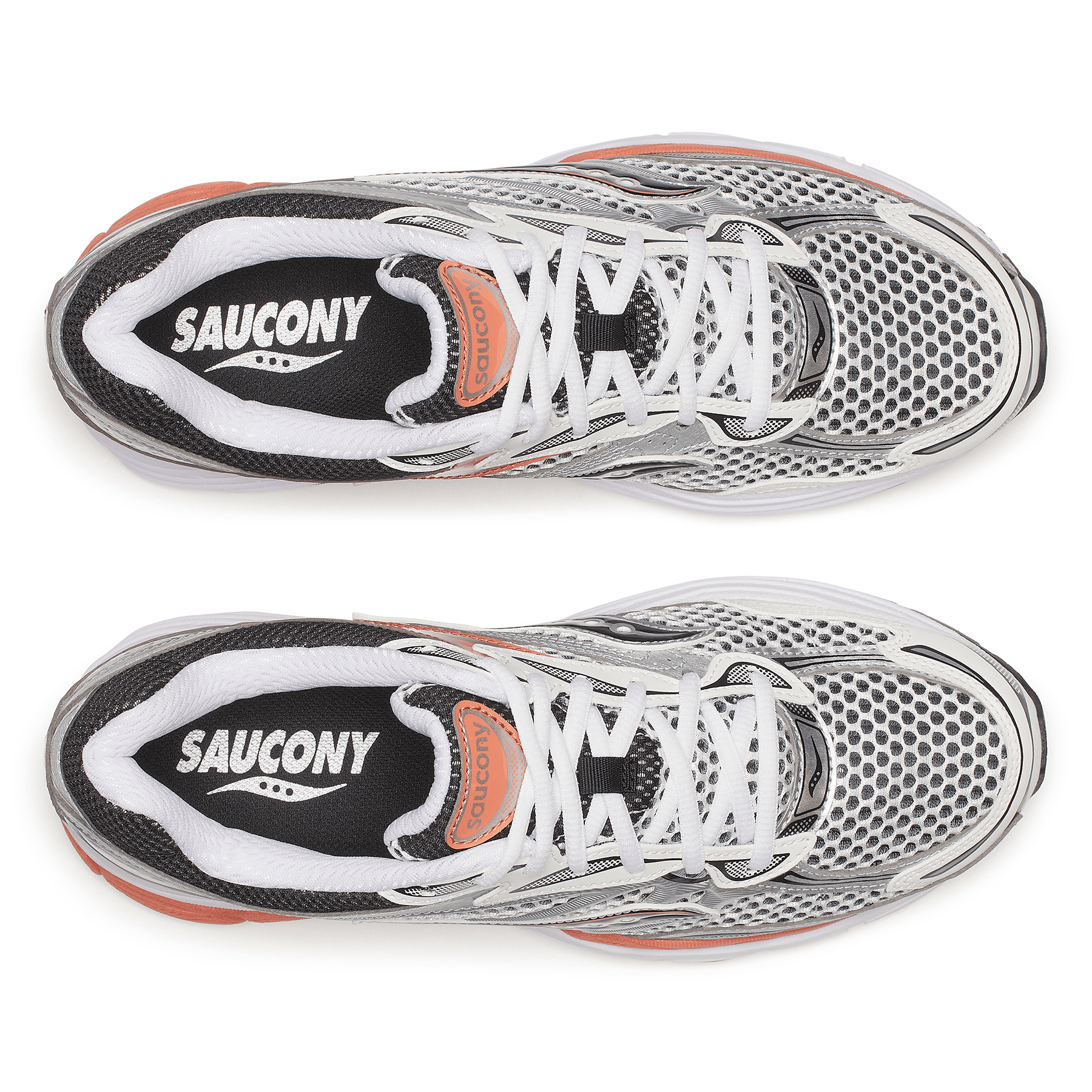 Saucony Progrid Omni 9 OG 'Silver Orange' — UK 1 — Detail View