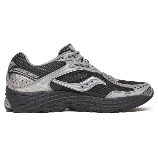 Saucony Progrid Omni 9 'Black Silver' — UK 1 — Side View