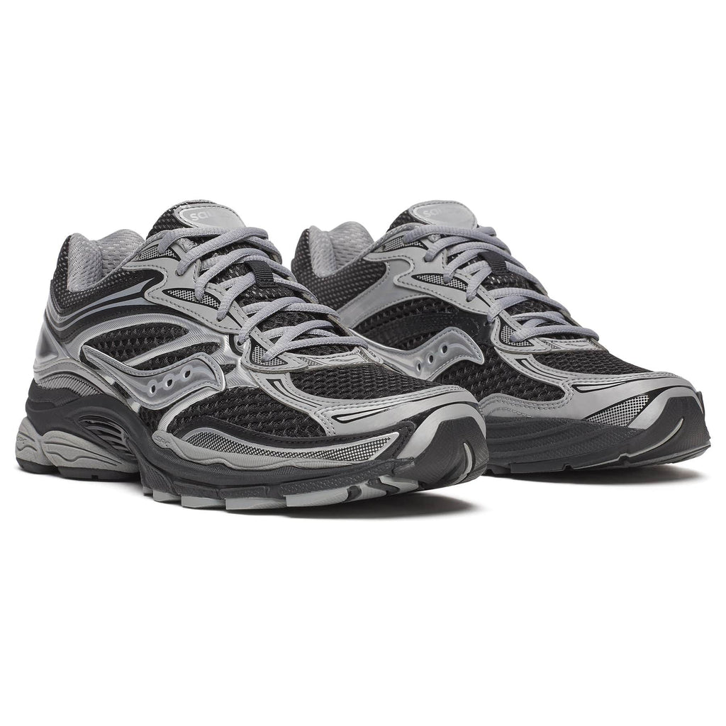 Saucony Progrid Omni 9 'Black Silver' — UK 1 — Top View