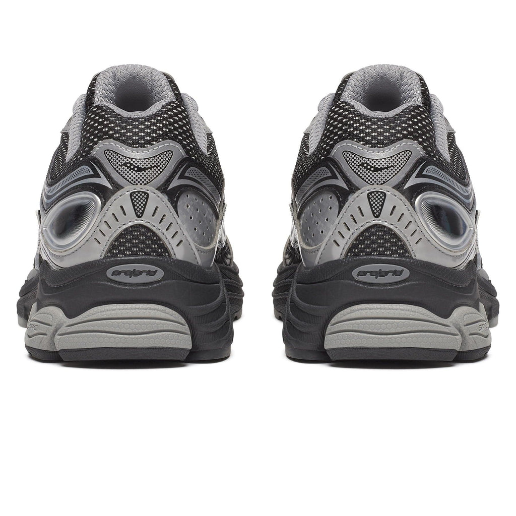 Saucony Progrid Omni 9 'Black Silver' — UK 1 — Back View