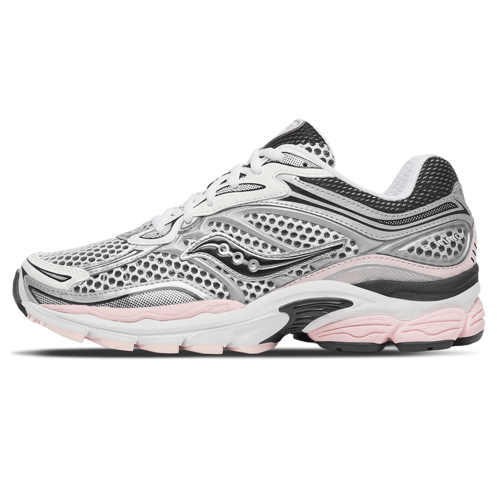 Saucony Progrid Omni 9 'Silver Pink' — UK 1 — Front View