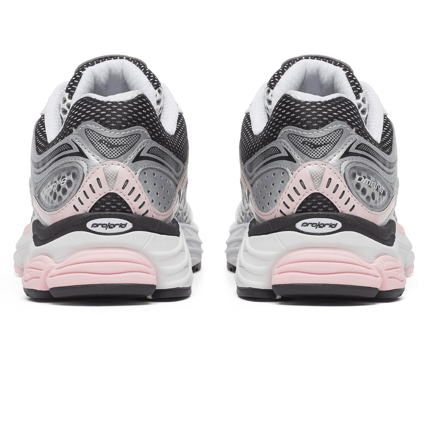 Saucony Progrid Omni 9 'Silver Pink' — UK 1 — Top View