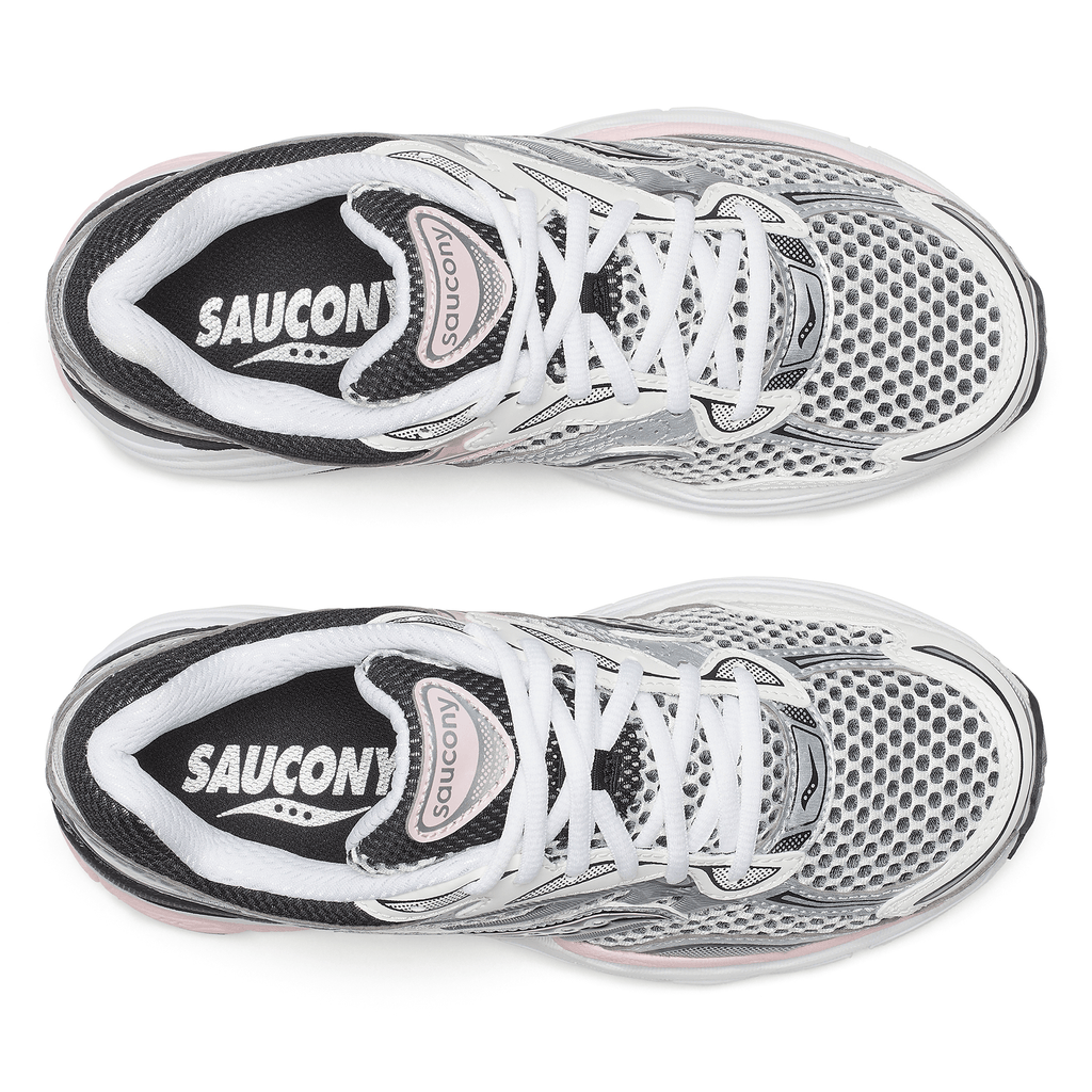 Saucony Progrid Omni 9 'Silver Pink' — UK 1 — Detail View