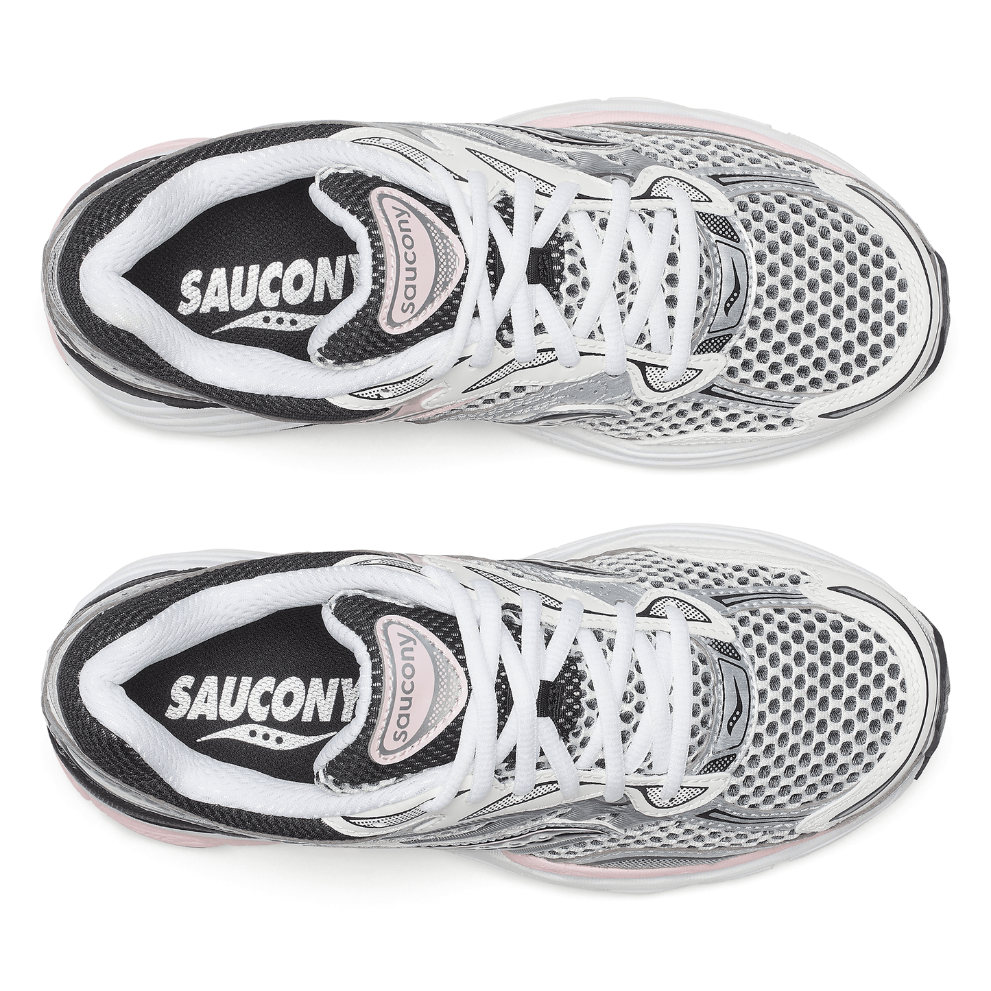 Saucony Progrid Omni 9 'Silver Pink' — UK 1 — Detail View
