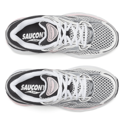 Saucony Progrid Omni 9 'Silver Pink' — UK 1 — Detail View