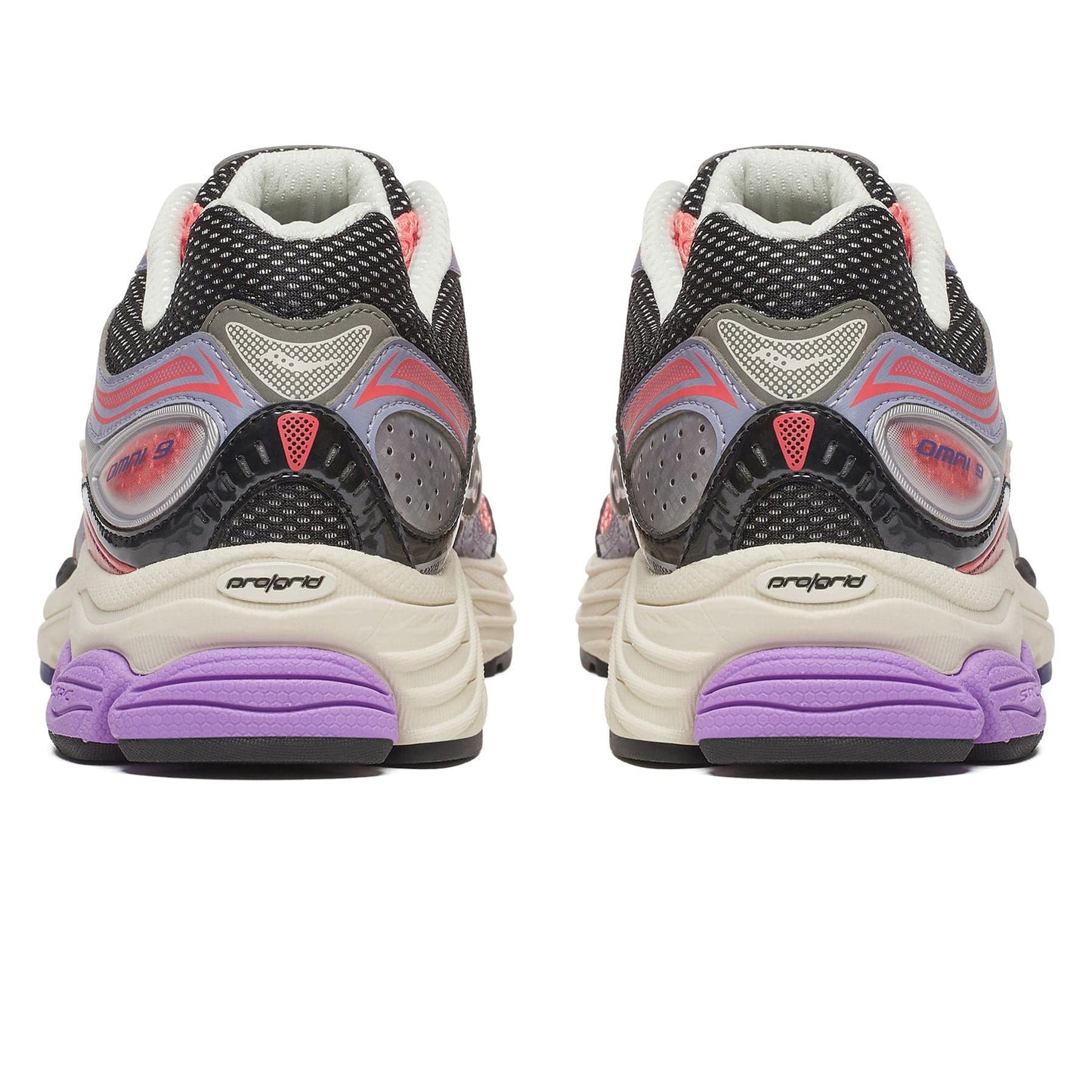 Saucony ProGrid Omni 9 'Pink Purple' — UK 1 — Top View