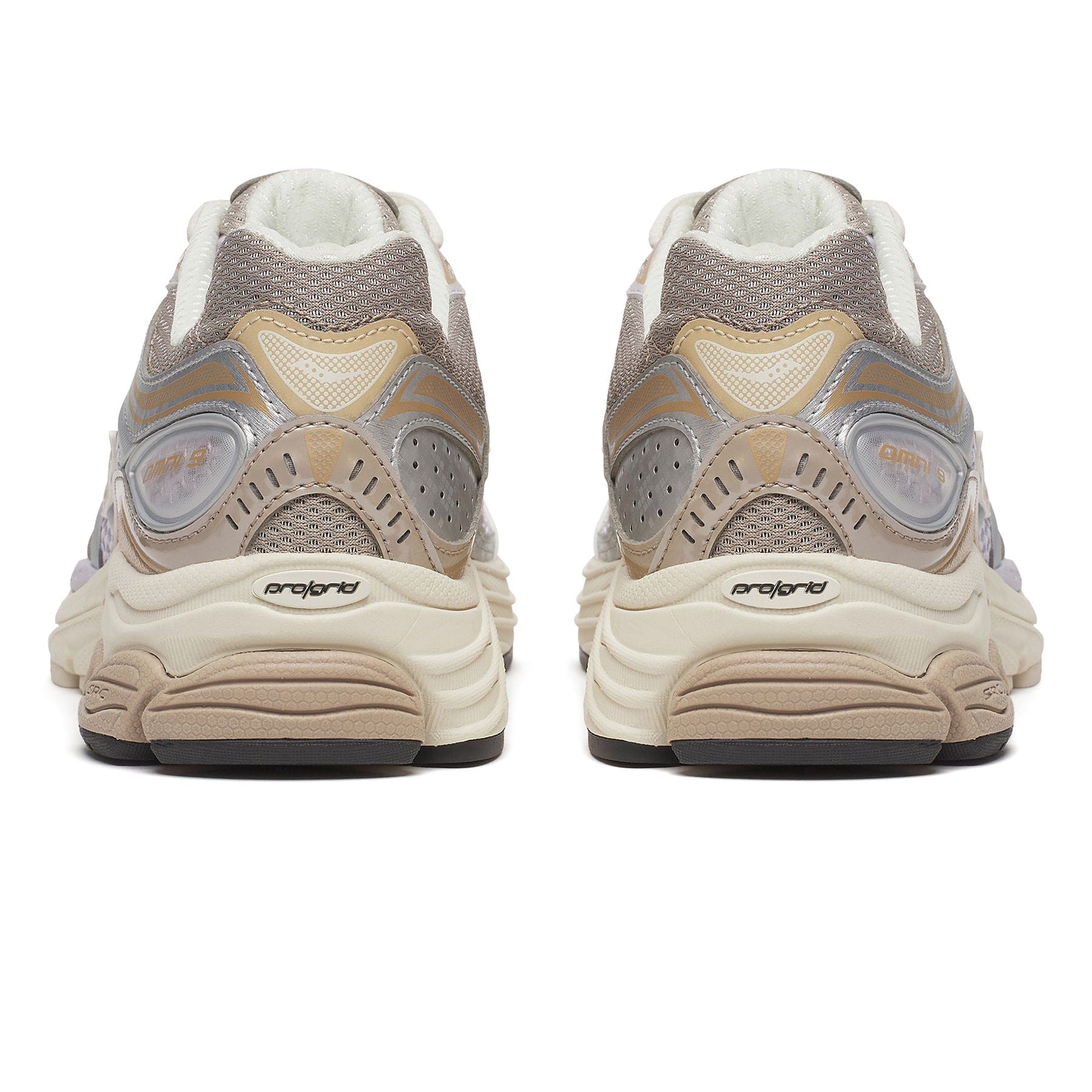 Saucony Progrid Omni 9 'Grey Lilac' — UK 1 — Detail View