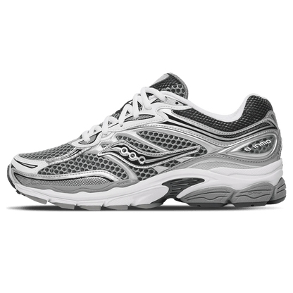 Saucony Progrid Omni 9 'Grey Silver' — UK 1 — Front View