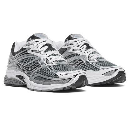 Saucony Progrid Omni 9 'Grey Silver' — UK 1 — Back View