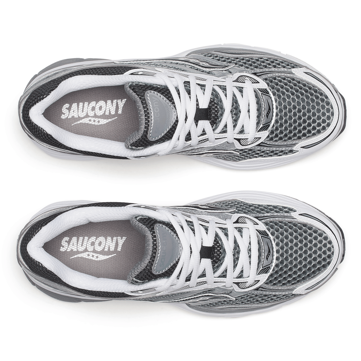 Saucony Progrid Omni 9 'Grey Silver' — UK 1 — Detail View
