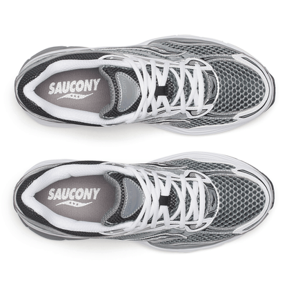 Saucony Progrid Omni 9 'Grey Silver' — UK 1 — Detail View