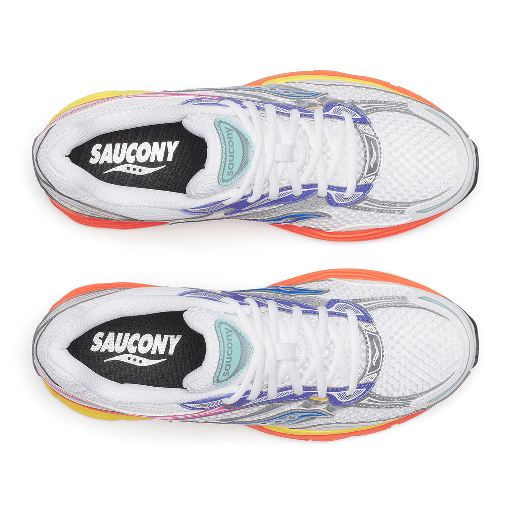 Saucony Progrid Omni 9 'White Multi' — UK 1 — Detail View