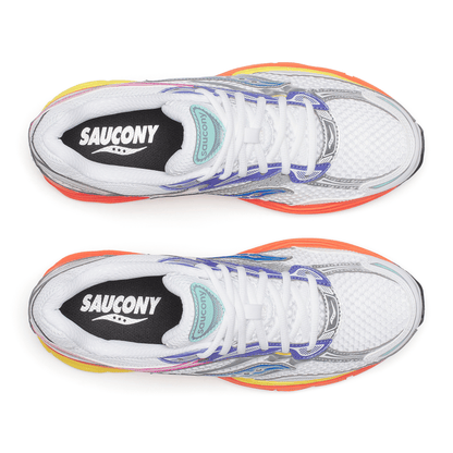 Saucony Progrid Omni 9 'White Multi' — UK 1 — Detail View
