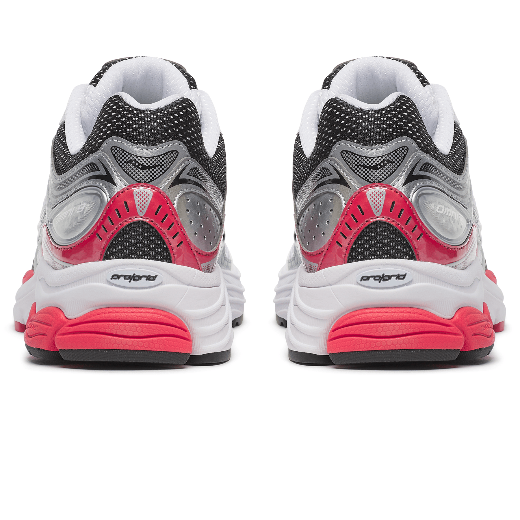 Saucony Progrid Omni 9 'White Red' — UK 1 — Top View