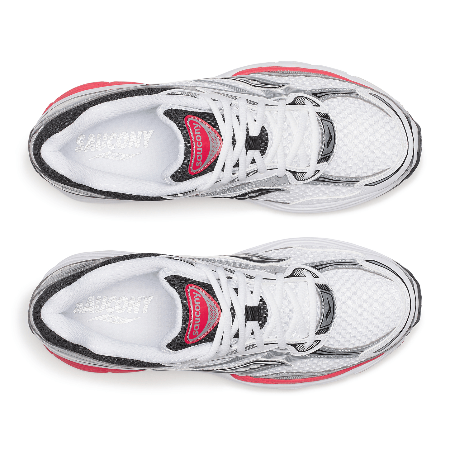 Saucony Progrid Omni 9 'White Red' — UK 1 — Detail View