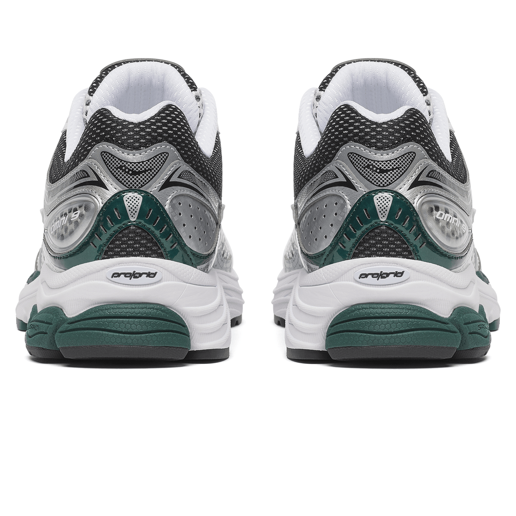 Saucony Progrid Omni 9 'White Pine Green' — UK 1 — Top View