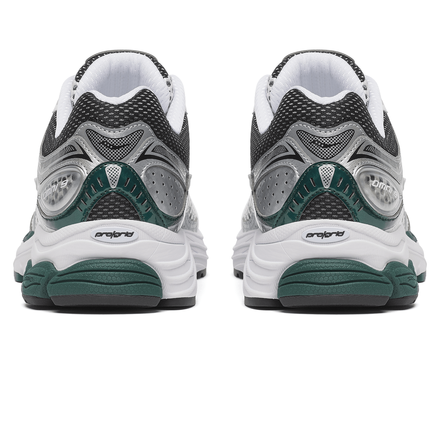 Saucony Progrid Omni 9 'White Pine Green' — UK 1 — Top View