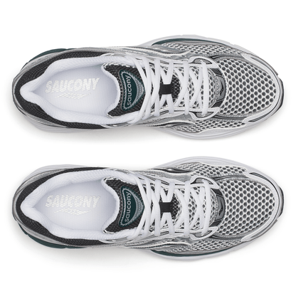Saucony Progrid Omni 9 'White Pine Green' — UK 1 — Detail View