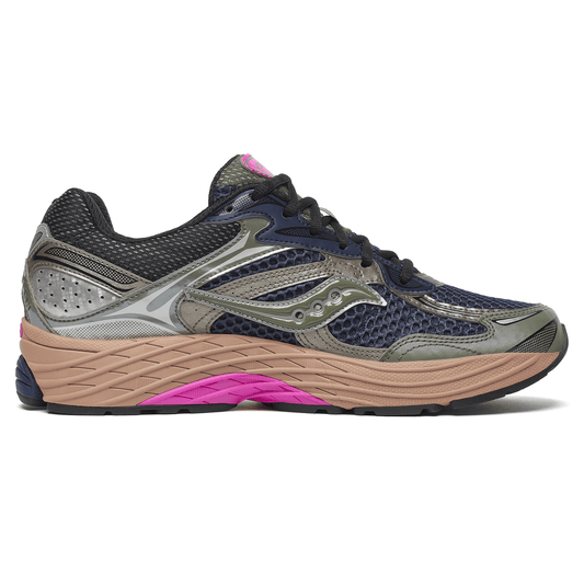 Saucony Progrid Omni 9 Disrupt 'Blue Brush' — UK 1 — Side View