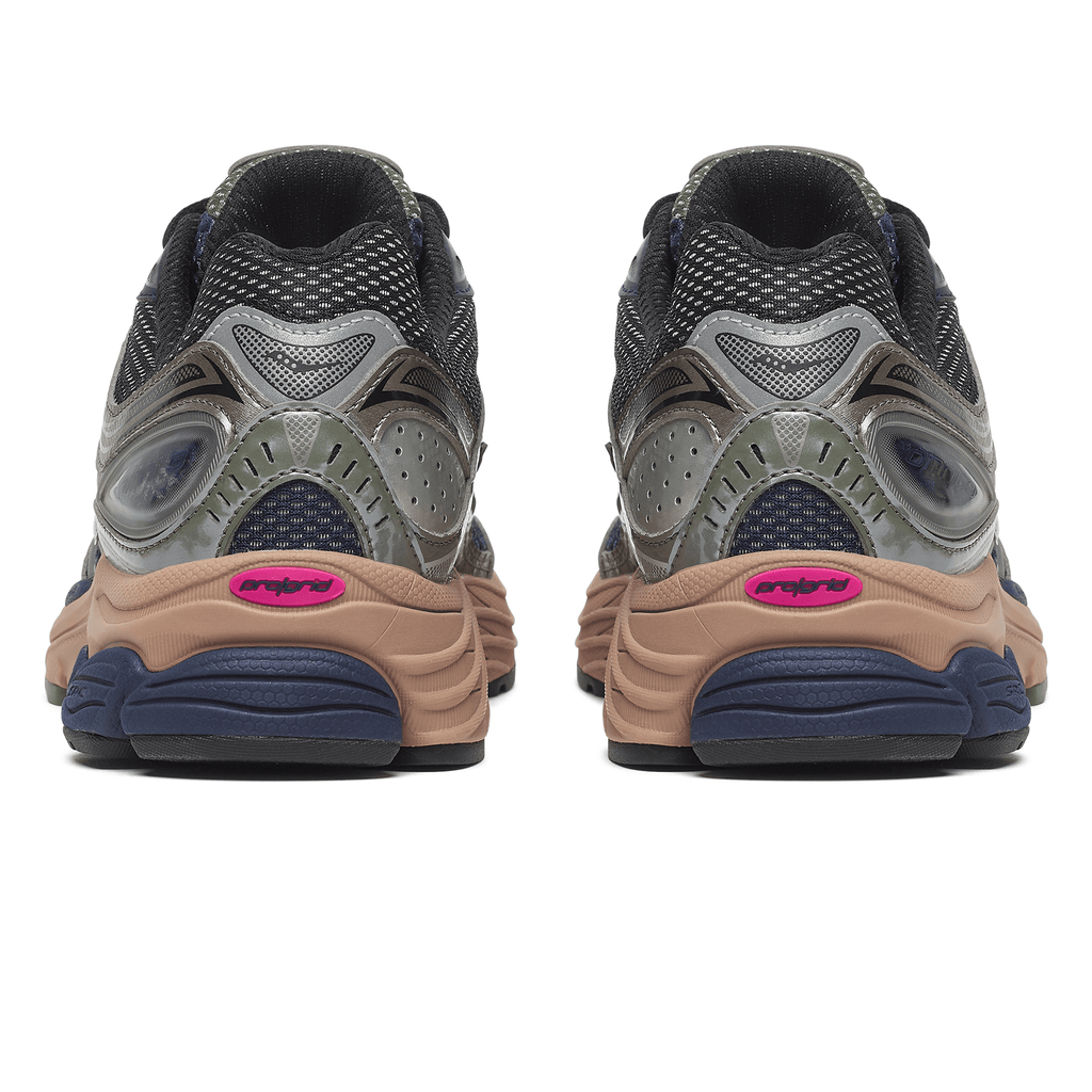 Saucony Progrid Omni 9 Disrupt 'Blue Brush' — UK 1 — Top View