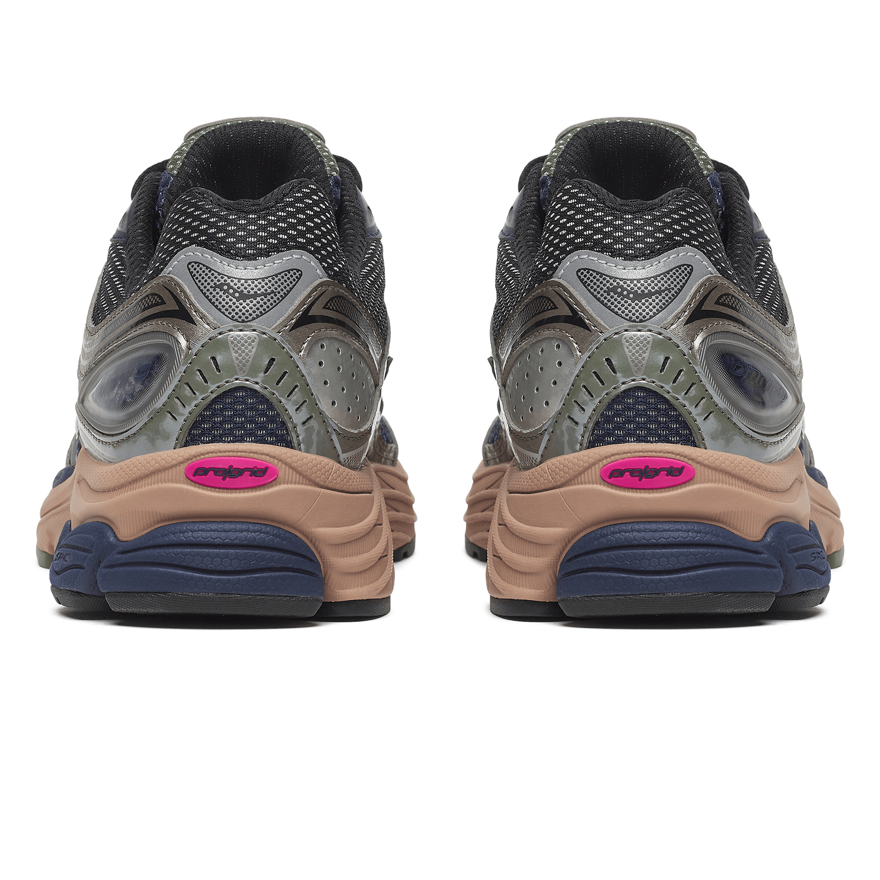 Saucony Progrid Omni 9 Disrupt 'Blue Brush' — UK 1 — Top View