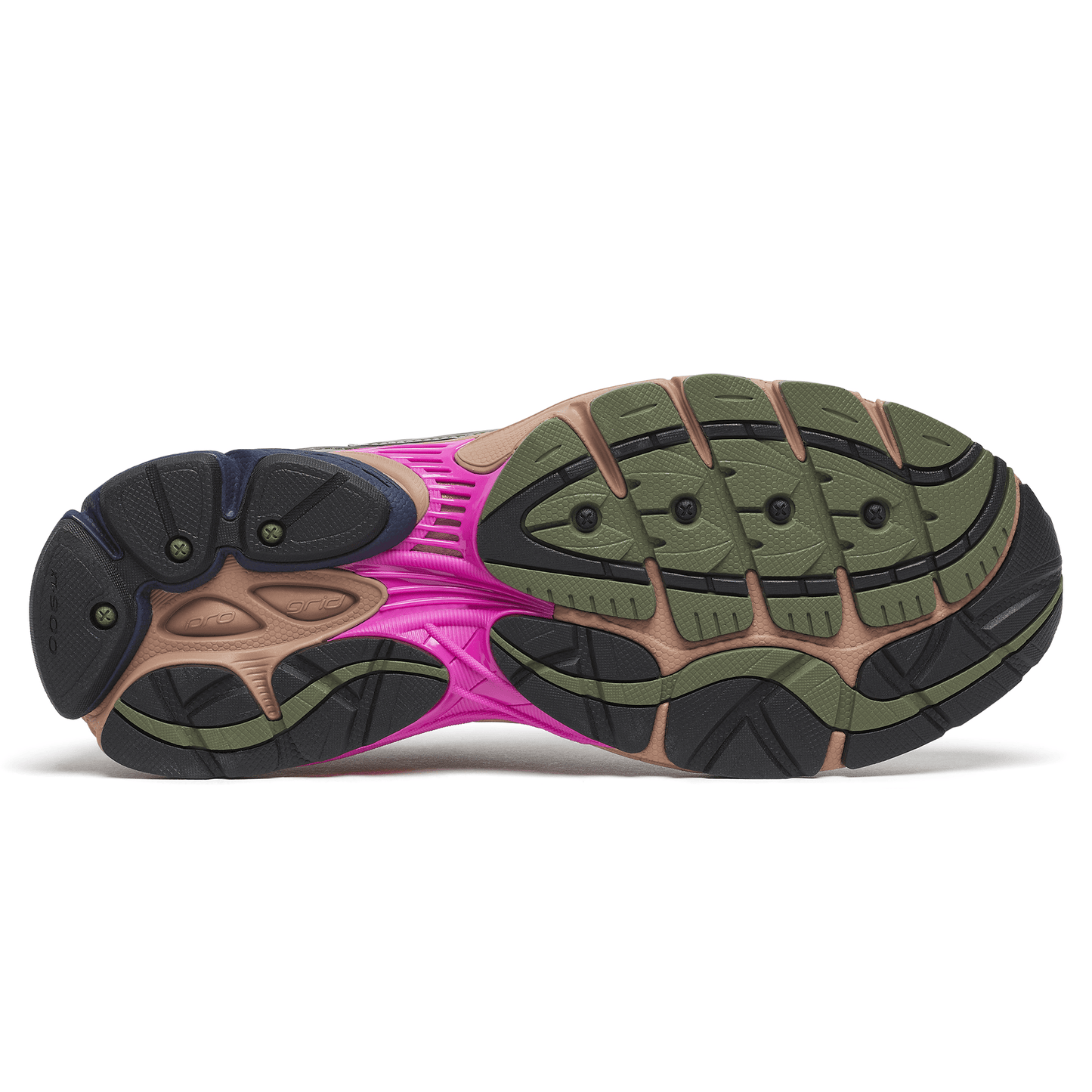 Saucony Progrid Omni 9 Disrupt 'Blue Brush' — UK 1 — Lifestyle View